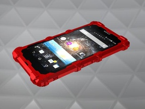 nkd xperiaz1 shell mobile phone sony xperia z1 3d print model - Mito3D