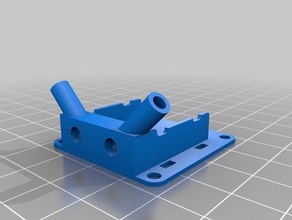 frsky d4r-ii mount naze32 kompatibel Befestigungslöcher r c Fahrzeuge 3d print model - Mito3D