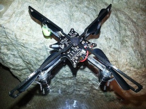 bitcraze crazyflie telaio v17 serie rc i veicoli la gabbia quadcopter 3d print model - Mito3D