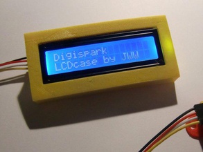 digispark serial lcd case electronics arduino openscad 3d print model - Mito3D