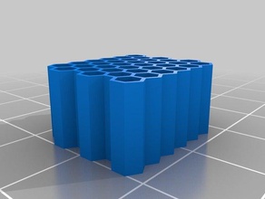 honeycomb t2 4x10 biology customized 3d print model - Mito3D