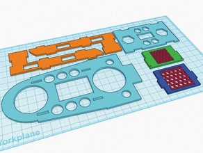 mpx twinstar fpv pod r c vehículos el multiplex twinstarii ii 3d print model - Mito3D