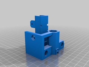 mendel x-ends clamp function 3d printer parts 3d print model - Mito3D