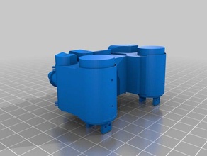 valve chest model train scans & replicas 3d print model - Mito3D