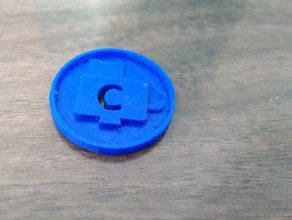 trailhead catter token coins & badges salesforce 3d print model - Mito3D