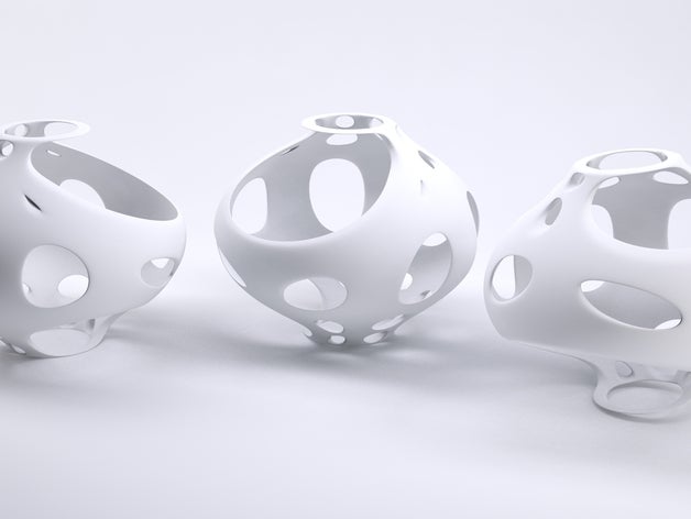 abat - jour- art ménage l'abat-jour la lumière sculpture 3D print model - Mito3D