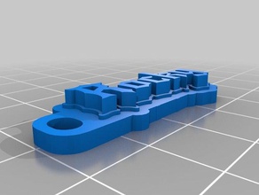 rocky keychain organization customized 3d print model - Mito3D