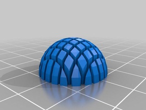 dual-extruder-dome-test 3d-Druck-tests 3d print model - Mito3D
