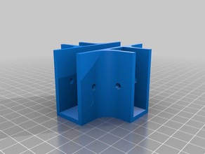 customized shelfie - x reversed organization 3d print model - Mito3D
