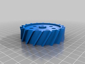 meine angepasste openscad Stirnräder kundengebundene 3d print model - Mito3D