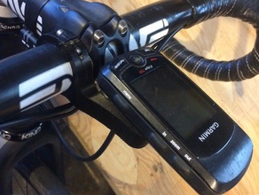 garmin 705 out-front-mount sport & im freien edge Halterung gps Fahrradhalterung-Fahrrad 3d print model - Mito3D