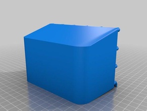 a acetona pode pegboard titular porta-ferramentas & caixas personalizado 3d print model - Mito3D