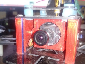 gimbal emax 250 fpv diy camera 3d print model - Mito3D