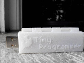 tiny avr programmer enclosure electronics case sparkfun 3d print model - Mito3D