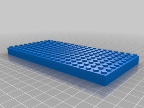10x20 lego costruzione i giocattoli personalizzato 3d print model - Mito3D