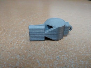 loudest whistle outdoor & garden handle loud 3d print model - Mito3D