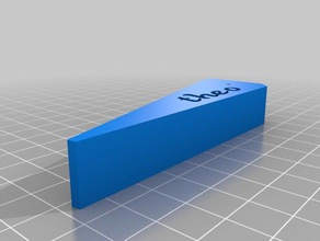 bloc porte theo des outils à main personnalisé 3d print model - Mito3D