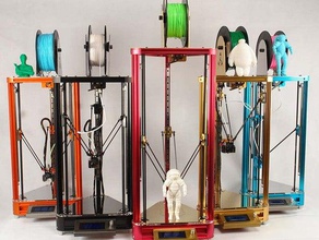 metal kossel quadro de 2020 Impressora 3d peças 3d print model - Mito3D