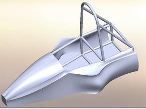 l'affioramento del telaio vettura di f1 automotive 3d print model - Mito3D