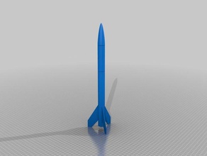 rocket 5 hobby customized 3d print model - Mito3D