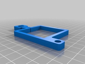 extruder cable guide led mount 3d print model - Mito3D