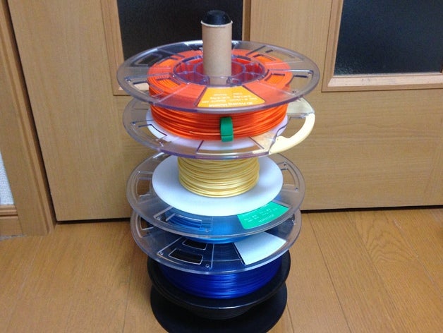 filament spool stacker 3d printer accessories 3D print model - Mito3D