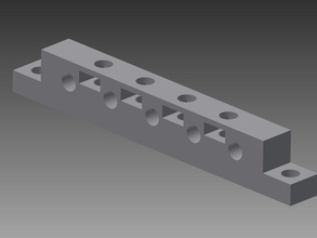 generic mounting plate nut holder other 3d print model - Mito3D