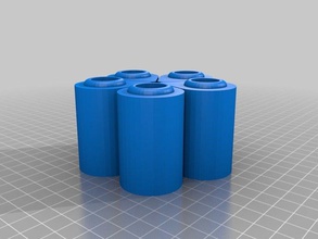 my customized petal vase creator decor 3d print model - Mito3D
