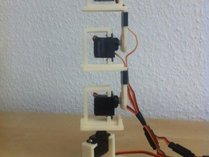 servo kolu Robotik 3d print model - Mito3D
