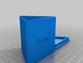 triangle container containers 3d print model - Mito3D