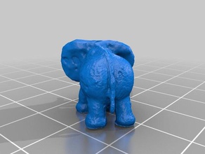 der gro e elefant scans & Replikate gsi2015 3d print model - Mito3D