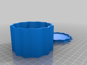 hexxy container containers 3d print model - Mito3D