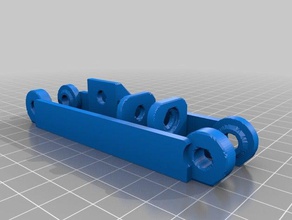 modifizierte z-bearing mount fusematic 3d-Drucker Teile 3d print model - Mito3D
