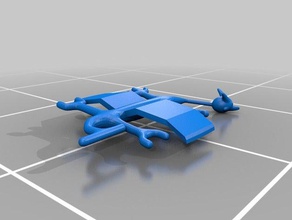 dragão voador jogos crianças 3d print model - Mito3D