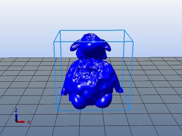 sheep - fun quick easy print animals 3D print model - Mito3D