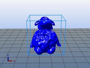 sheep - fun quick easy print animals 3d print model - Mito3D