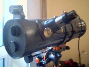 telescope eyepiece adapted microsoft lifecam physics astronomy digital 3d print model - Mito3D