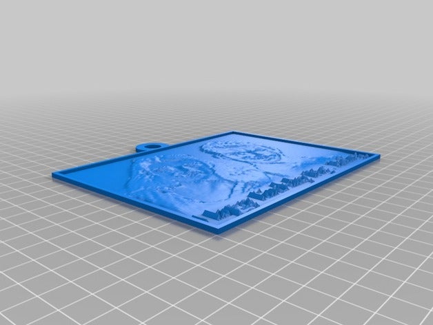 pl 2d art customized 3D print model - Mito3D