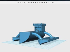 fabricante de camión cisterna vehículos barco makeitfloat outrigger 3d print model - Mito3D