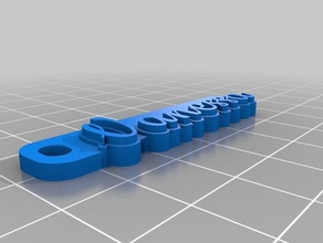 vanessa organización personalizado 3d print model - Mito3D