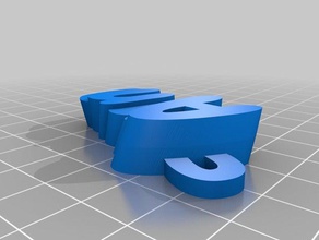 anna organização personalizado 3d print model - Mito3D