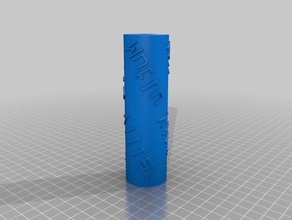 deneme roller 2d art customized 3d print model - Mito3D
