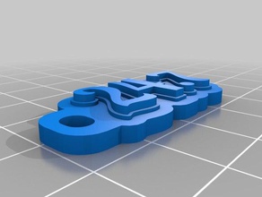 7 organización personalizado 3d print model - Mito3D