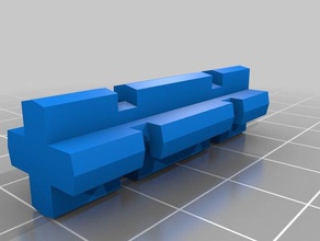 lego technic axle 2 notches toys & games 3d print model - Mito3D