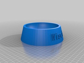 wisci food bowl pets customized 3d print model - Mito3D