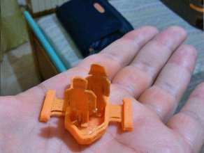 mini kürek tekne seviyorum araç meydan okuma kaç yüzer makeitfloat Romantik küçük 3d print model - Mito3D