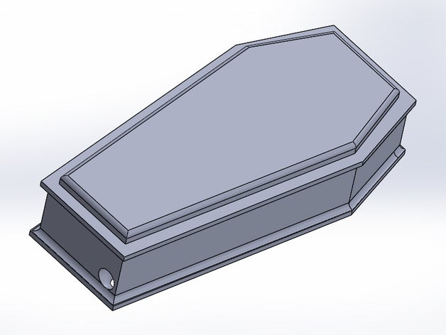 porte cl s cercueil accesorios 3D print model - Mito3D