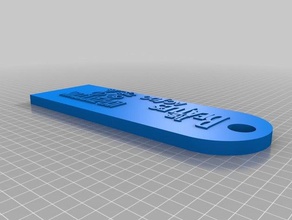 beatles led zeppelin acdc keychain Schlüsselanhänger 3d print model - Mito3D