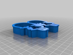 girl cookie cutter kitchen & dining 3d print model - Mito3D