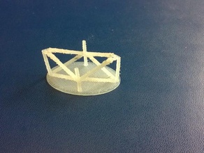 structure en treillis L'impression 3d tests la botte 3d print model - Mito3D